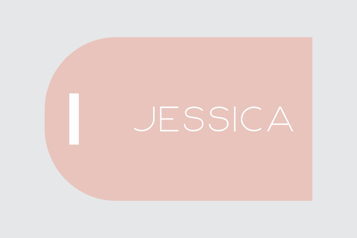 Acrylic Place Cards - Luggage Tag Style