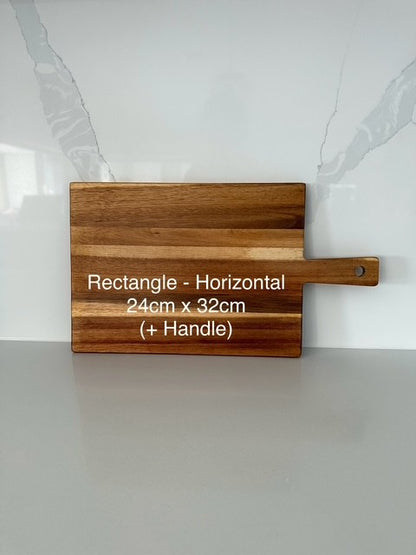 Custom Chopping/Serving Boards - Rectangle