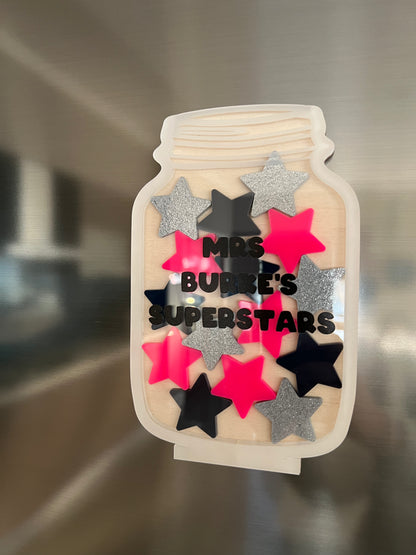 Personalised Rewards Jar