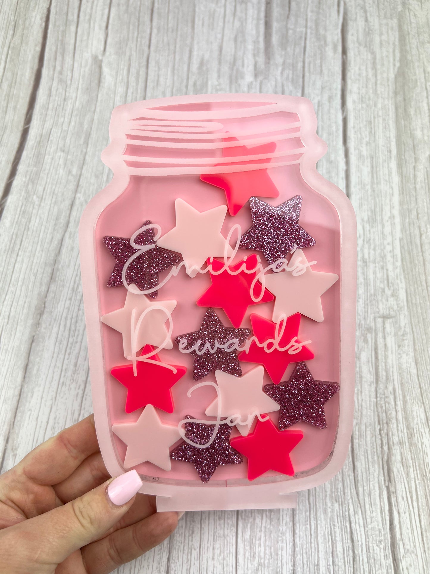 Personalised Rewards Jar