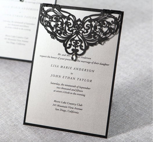 DIY Jewelled Lasercut Enclosure + Envelope