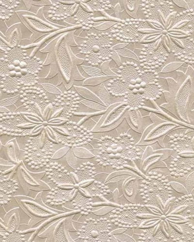 Embossed Floral Bloom Paper - Champagne (DISCONTINUED)