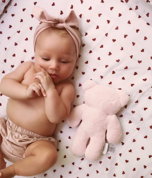 Blush Pink Topknot Headband