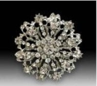 Luxury Diamante Crown Embellishment (Each)
