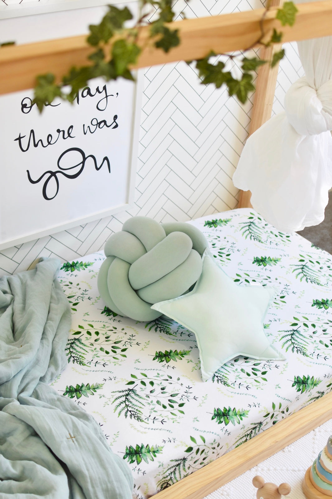 Enchanted - Fitted Cot Sheet