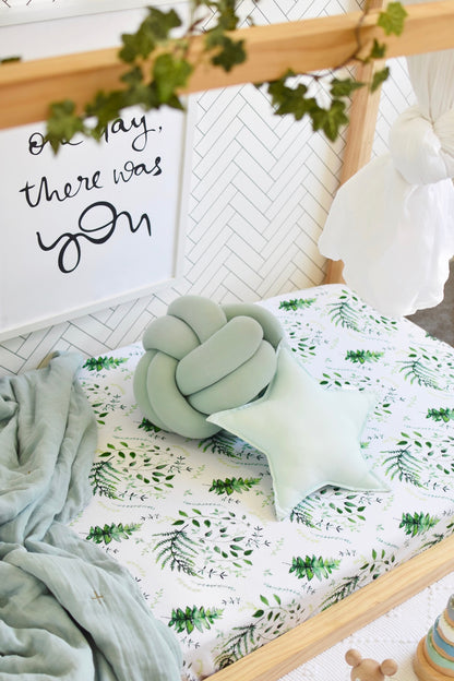 Enchanted - Fitted Cot Sheet