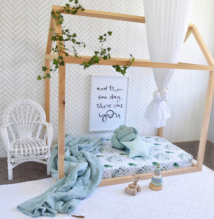 Enchanted - Fitted Cot Sheet