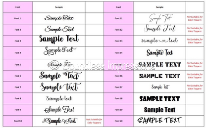 3D Name Keyring/Bag Tags