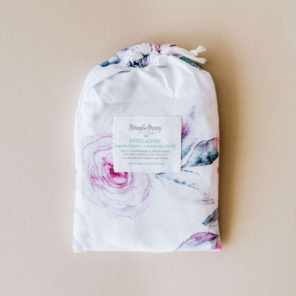 Lilac Skies - Bassinet Sheet/Change Pad Cover