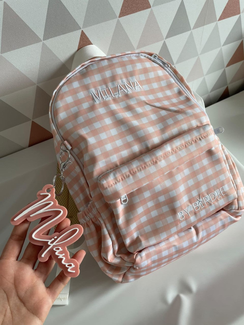 3D Name Keyring/Bag Tags