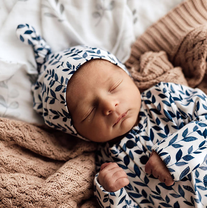 Knotted Beanie - Nightshade