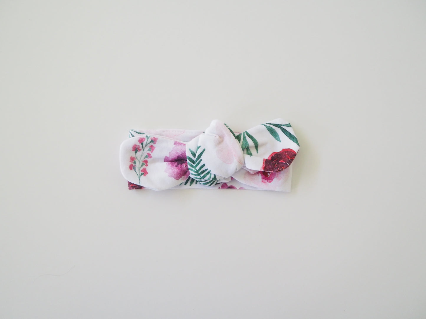 Peony Bloom Topknot Headband