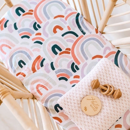 Rainbow Baby - Bassinet Sheet/Change Pad Cover