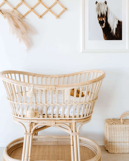 Wild Fern - Bassinet Sheet/Change Pad Cover