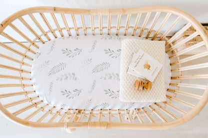 Wild Fern - Bassinet Sheet/Change Pad Cover