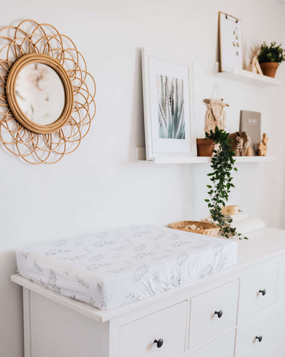 Wild Fern - Bassinet Sheet/Change Pad Cover