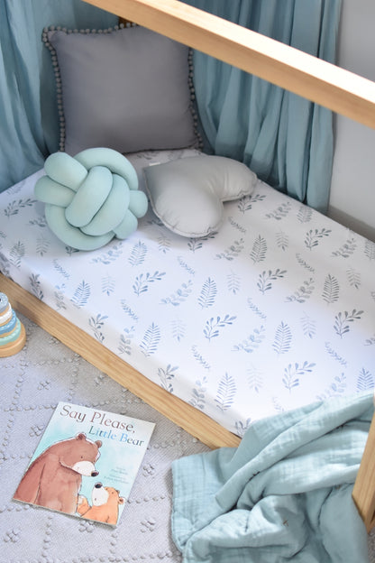Wild Fern - Fitted Cot Sheet
