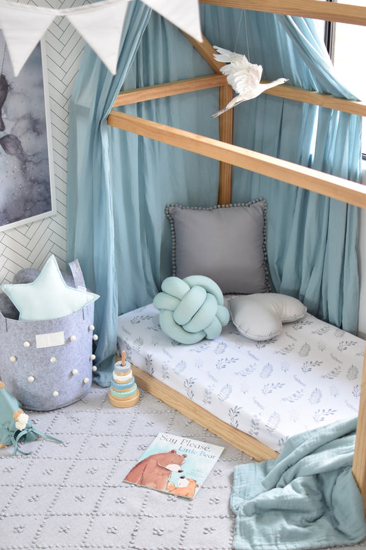 Wild Fern - Fitted Cot Sheet