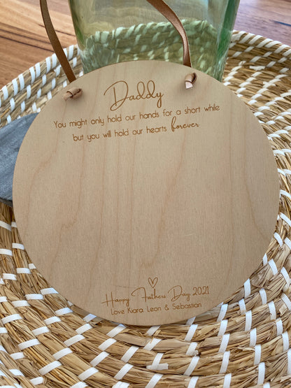 Father’s Day ‘Hand Print’ Plaques