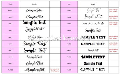 Round Bomboniere Tags