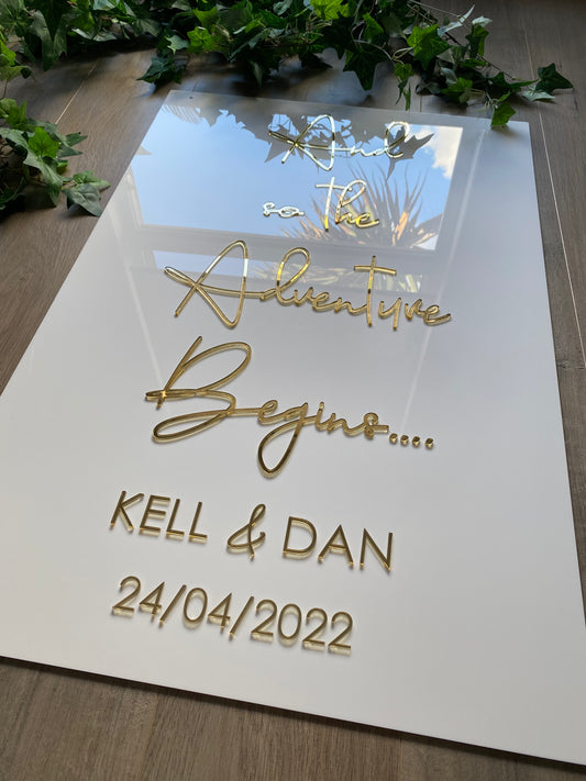 Large Event Welcome Sign