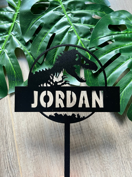 ‘Jurassic' Theme Cake Topper