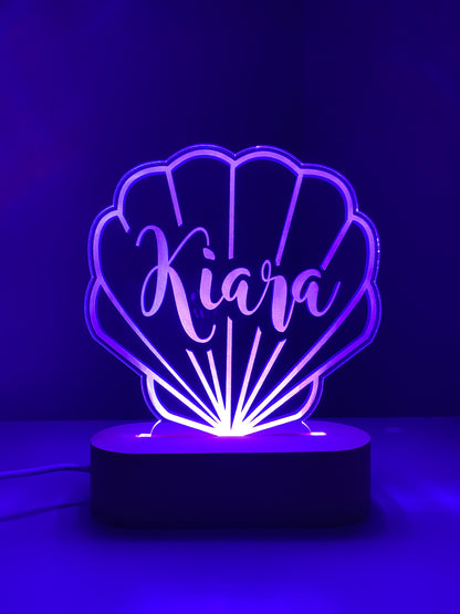 Personalised ‘Shell’ Design Night Light