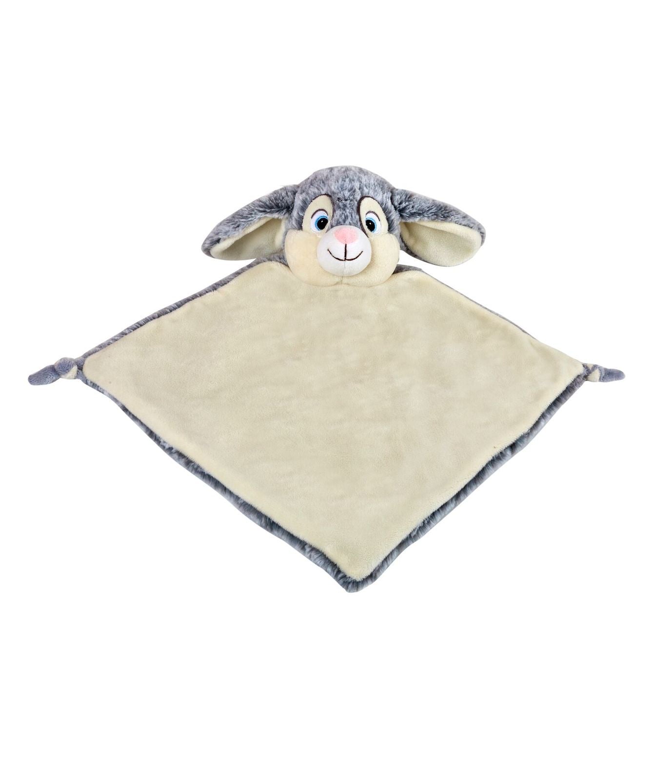 Personalised Security Blanket - Bunny (Grey)