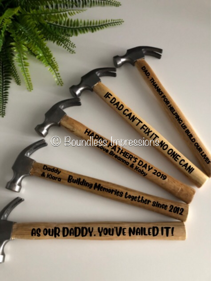 Personalised Hammers