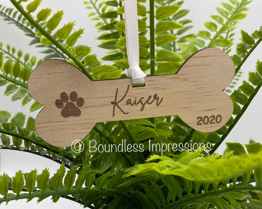 Timber Pet Christmas Tree Ornaments