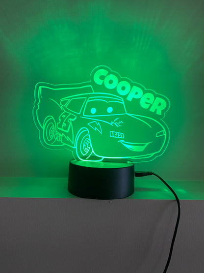 Personalised Custom Cut Out Colour Changing Night Lights
