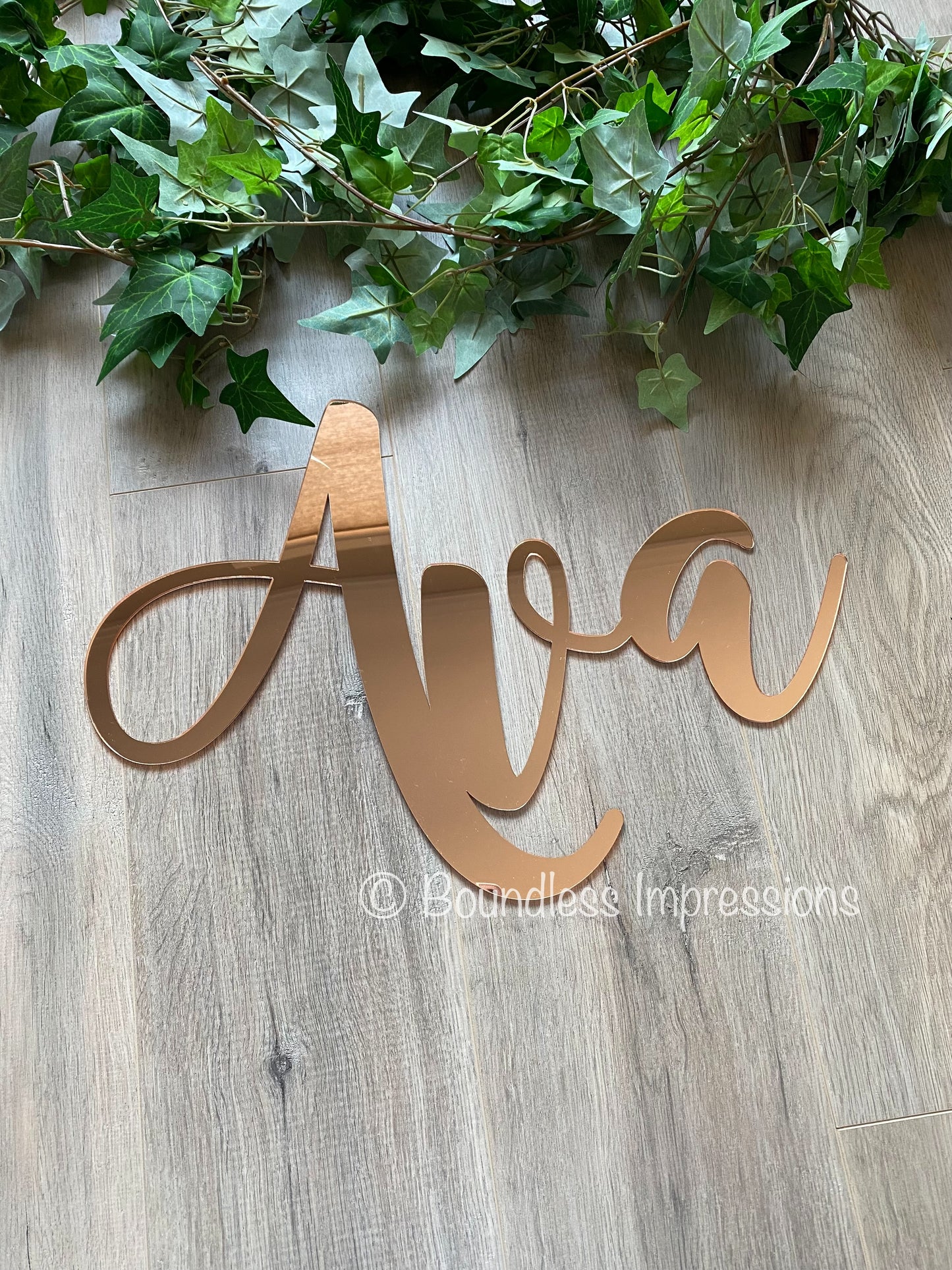 Medium Name Plaque (50cm)