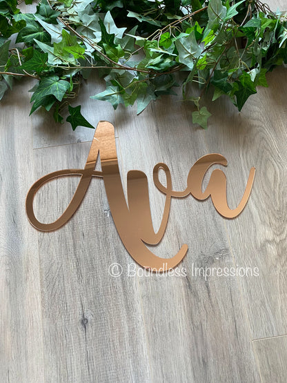 Medium Name Plaque (50cm)