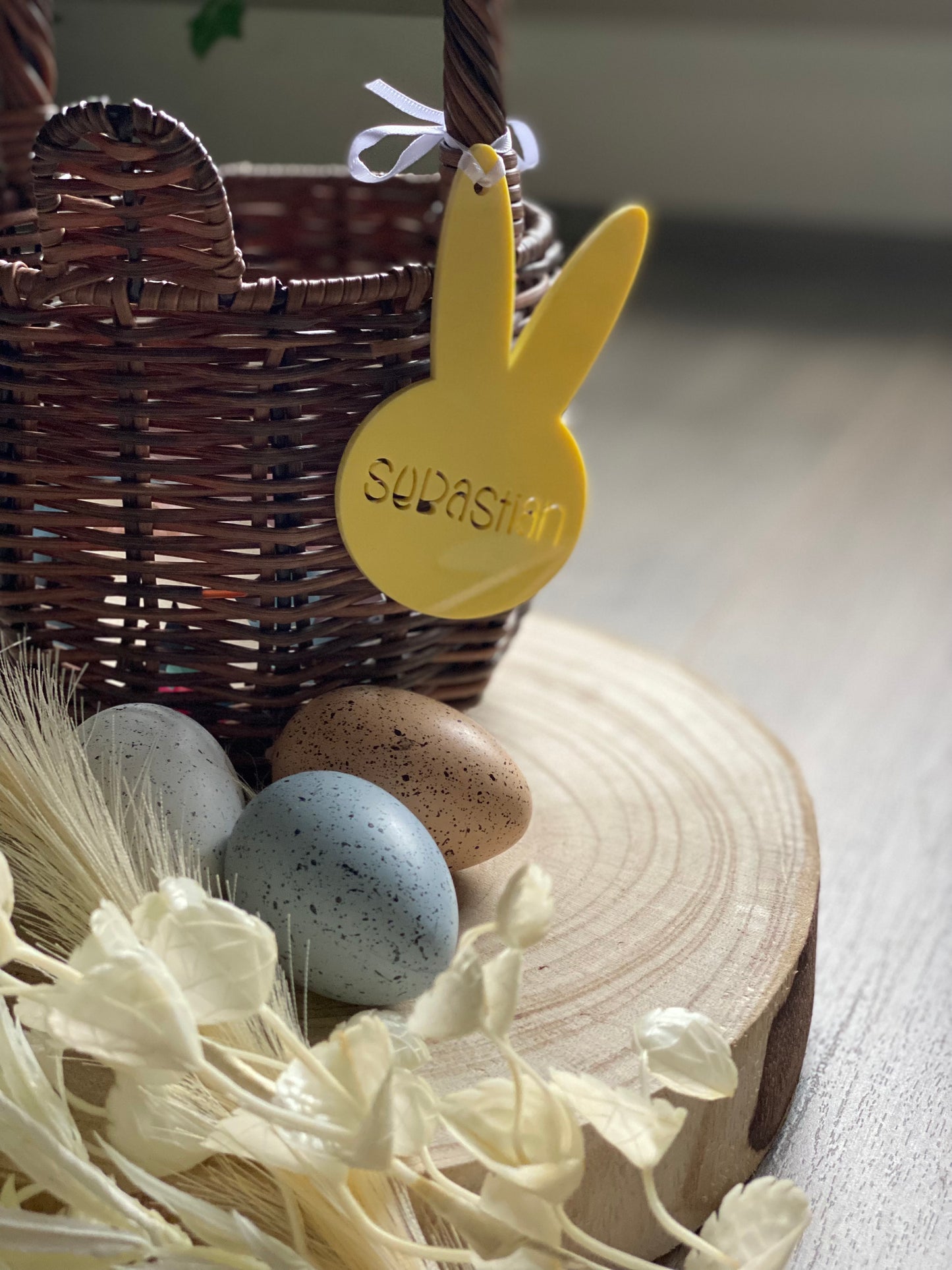 Personalised Acrylic Easter Gift Tags