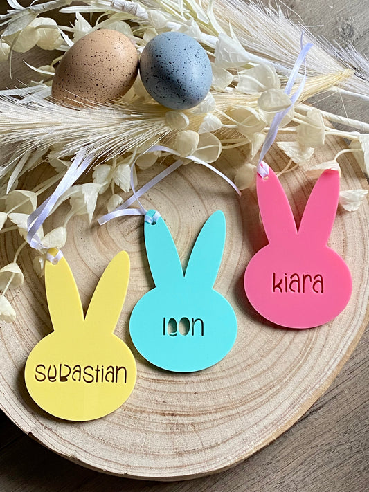 Personalised Acrylic Easter Gift Tags