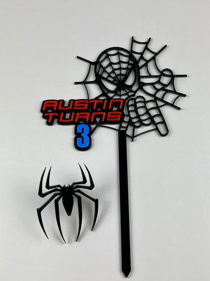 Spiderman Cake Topper