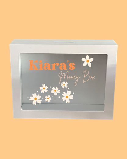 Personalised Money Box (Front Print)