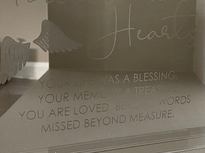 Customised Freestanding Memorial Plaque
