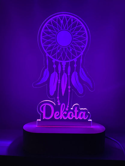Personalised Character/Shape Night Light