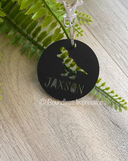 Acrylic Cutout Keyring/Bag Tags