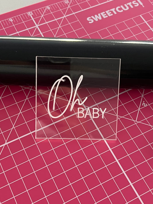 Cookie Stamp/Embosser (Oh Baby)