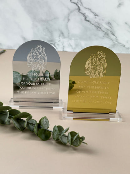 Custom Mini Freestanding Arch Plaque (Bomboniere)