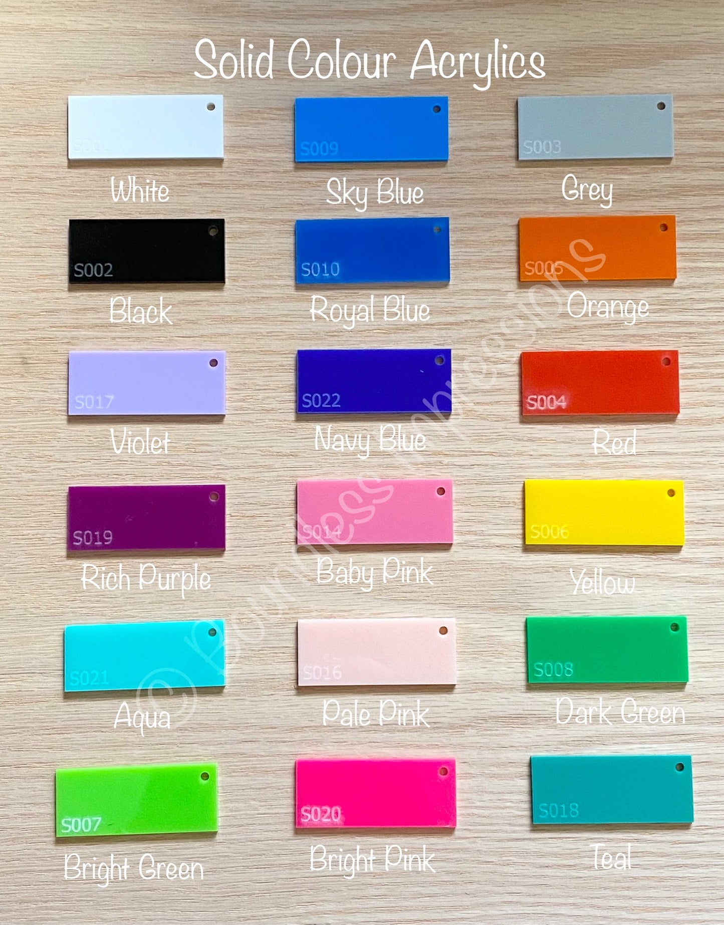 Personalised 3D Acrylic Bunny Gift Tags