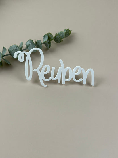 Single Layer Acrylic Cake Plaque