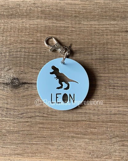 Acrylic Cutout Keyring/Bag Tags
