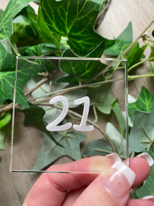 Cookie Stamp/Embosser (Number)