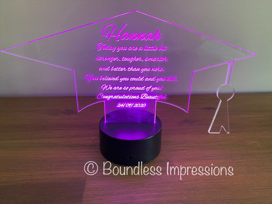 Personalised Colour Changing Night Lights