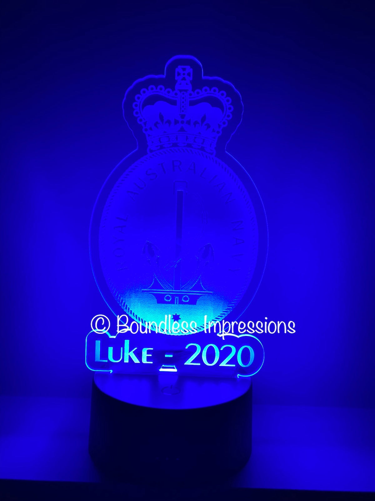 Personalised Colour Changing Night Lights