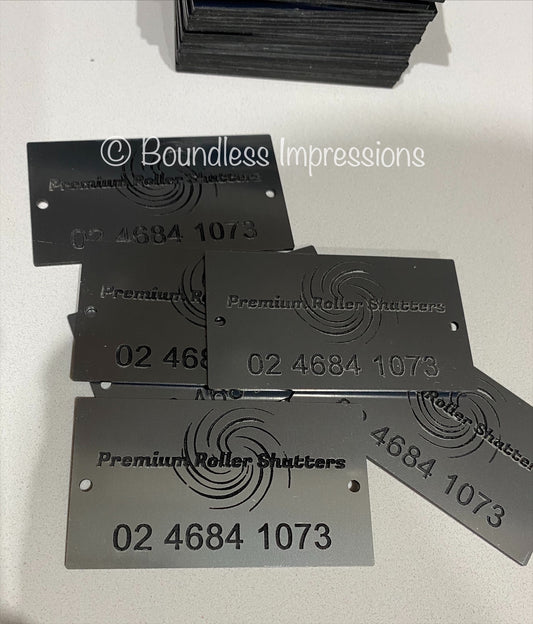 Engraved Business Card/Tags