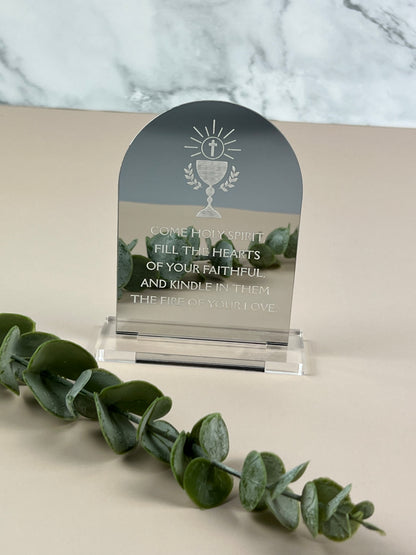 Custom Mini Freestanding Arch Plaque (Bomboniere)